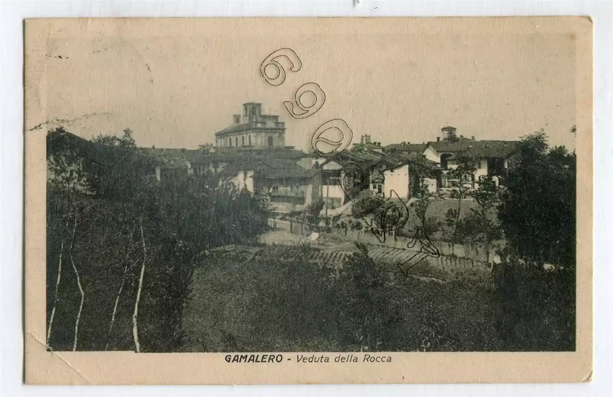 Gamalero - vista dalla VIA ROCCA (1918)