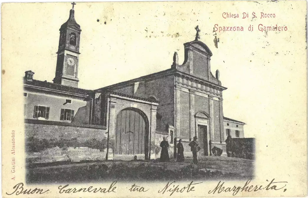 Foto e cartoline storiche della Frazione San Rocco