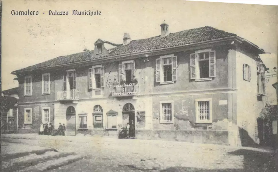 Cartolina Palazzo Municipale (1919)