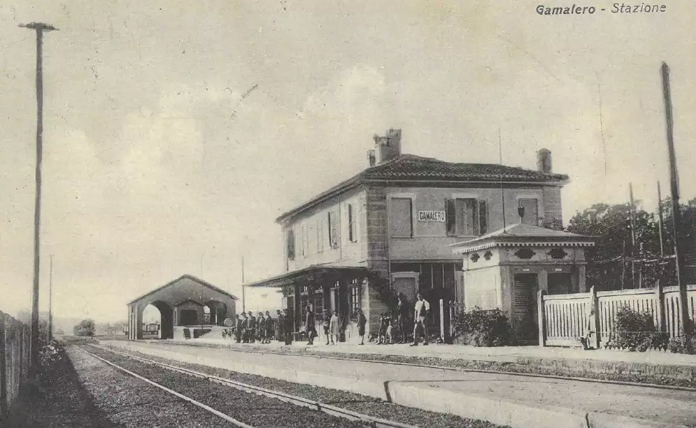 Stazione Ferroviaria di Gamalero (1935)